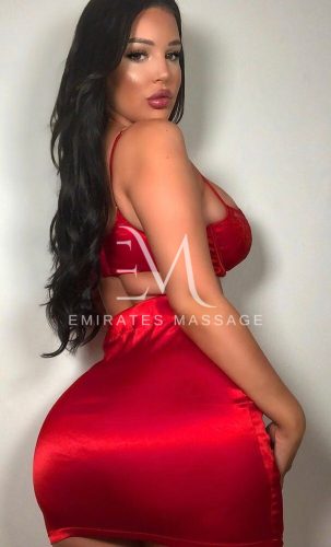 Monica with Brunette hair, top Escorts from Dubai, Emirates Massage - 2