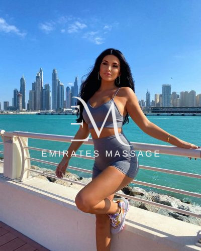 Ann with Black hair, top Escorts from Dubai, Emirates Massage - 2