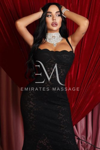 Amalia with Brunette hair, top Escorts from Dubai, Emirates Massage - 3