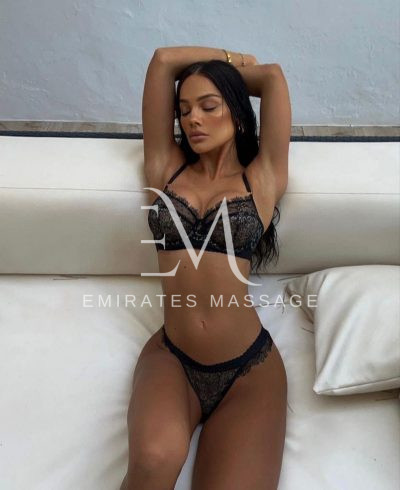 Kira with Black hair, top Escorts from Dubai, Emirates Massage - 1