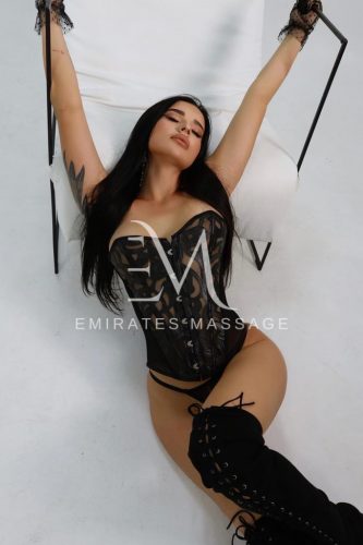 Leonika with Brunette hair, top Escorts from Dubai, Emirates Massage - 2