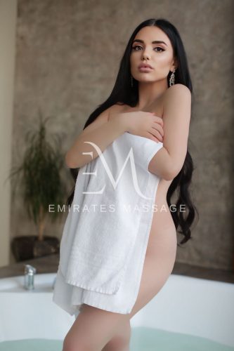 Janna with Brunette hair, top Escorts from Dubai, Emirates Massage - 1