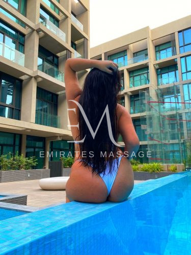 Amira with Brunette hair, top Escorts from Dubai, Emirates Massage - 1