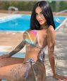 Celeste with Black hair, top Escorts from Dubai, Emirates Massage - 1