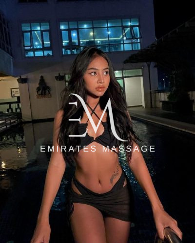 Elysia with Black hair, top Escorts from Dubai, Emirates Massage - 5