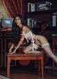 Kendall with Black hair, top Escorts from Dubai, Emirates Massage - 2