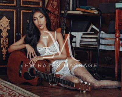 Kendall with Black hair, top Escorts from Dubai, Emirates Massage - 5