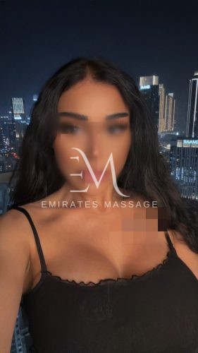 Leila with Black hair, top Escorts from Dubai, Emirates Massage - 2