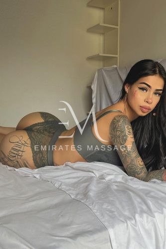 Melinda with Black hair, top Escorts from Dubai, Emirates Massage - 3