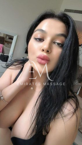 Elya with Black hair, top Escorts from Dubai, Emirates Massage - 4